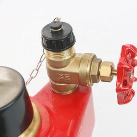 Cast Iron Or Ductile Iron / Brass Fire Safety 2 Way Breeching Inlet Valve